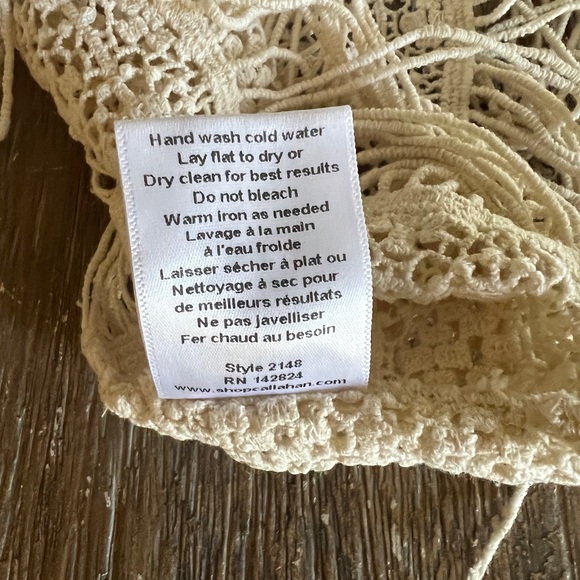 Callahan Cream Fringe Maxi Dress - Picture 15 of 16